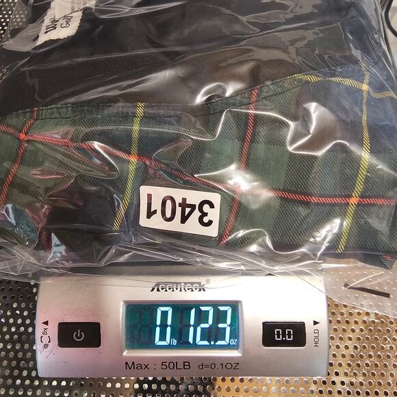 Vintage Walker Brothers Golf Plaid Silk Windbreaker Jacket V-neck Men's XXL 3401 - Picture 8 of 8